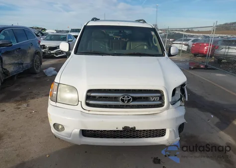 2003 Toyota Sequoia Limited V8 from USA, damaged, VIN 5TDBT48A23S186503